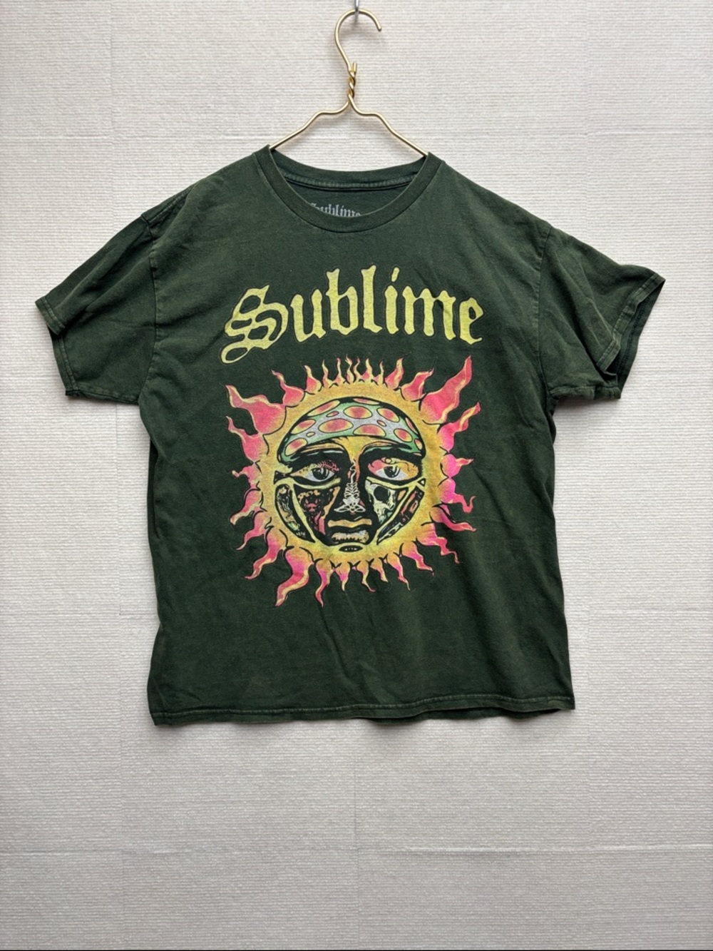 Sublime | medium Sun Graphic Tee - Dark Green